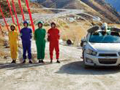 OK Go - Needing/Getting: Driving car through a musical obstacle course