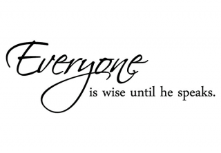Irish proverb_everyone_is_wise