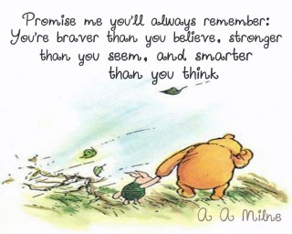 A pep talk from Winnie the Pooh